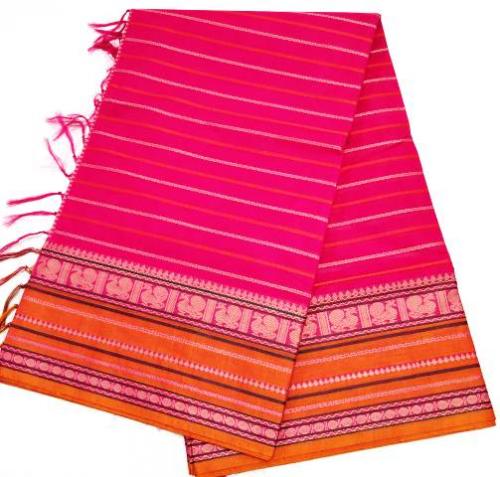 80S X 80S PMK COTSAREES WITH BLOUSE